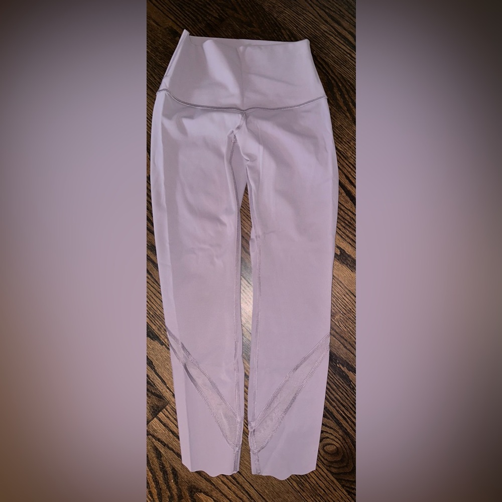 Lululemon Cropped Leggings with Mesh